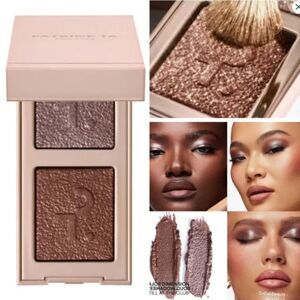 Patrick Ta Still At The Club Major Dimension Eyeshadow Duo brown tan new makeup